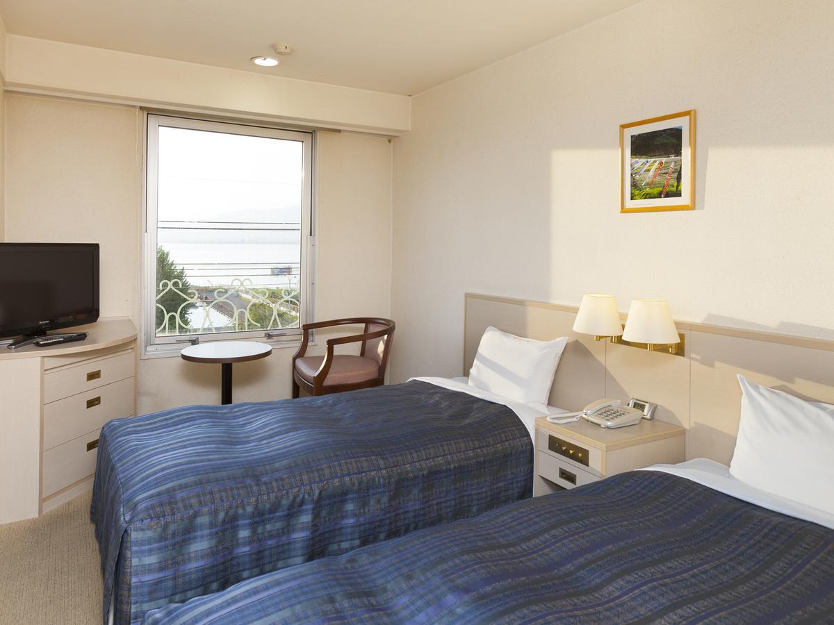 Suwa Lakeside Hotel Exterior foto