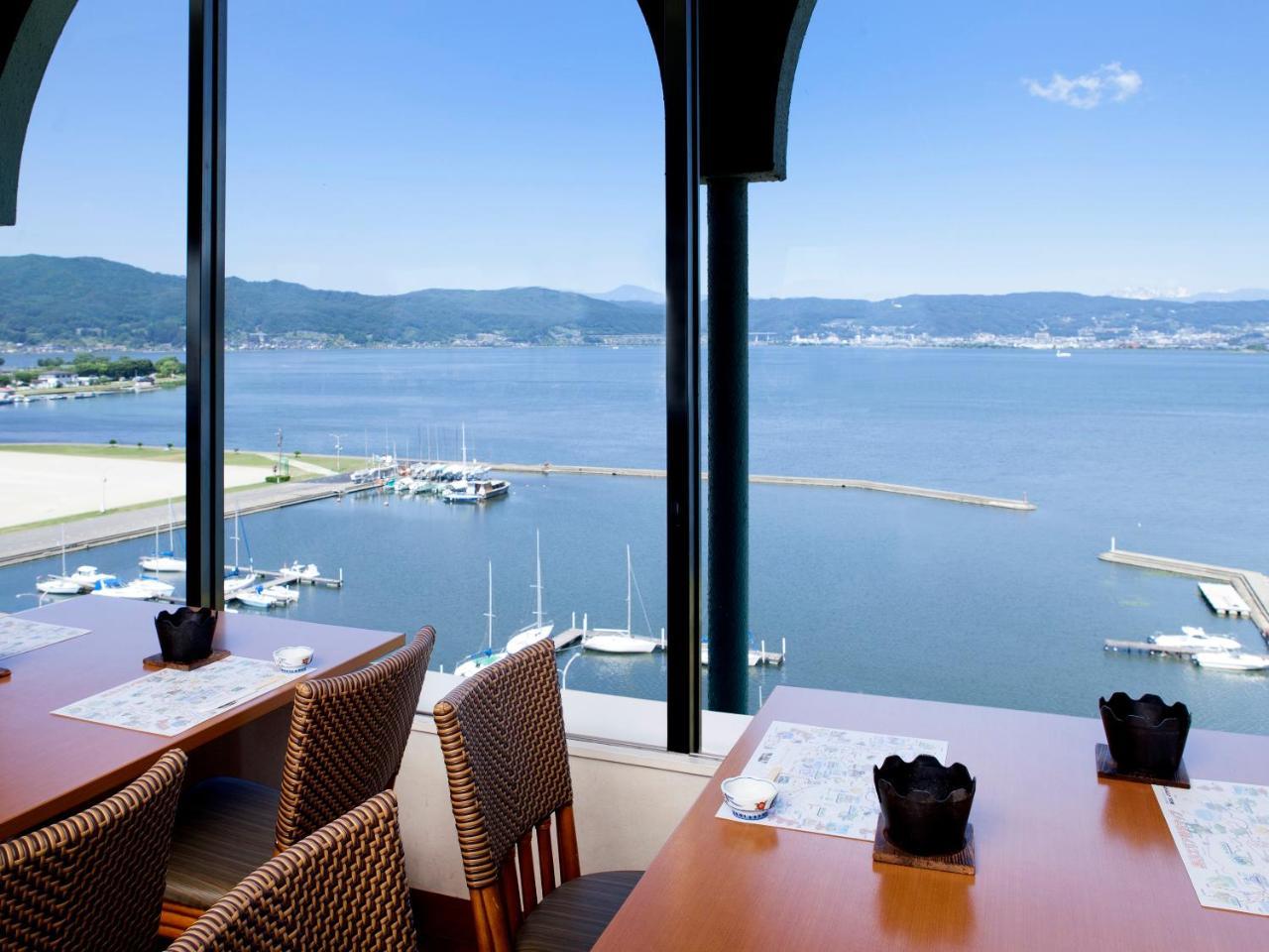 Suwa Lakeside Hotel Exterior foto